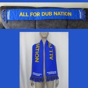 Golden State Warriors American Express "All For Dub Nation" Scarf